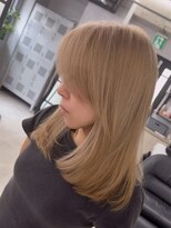 ハーシーバイアポロ 相模大野(HERSHE by apollo)&nbsp;ミディアムヘア/暗めカラー/グランマッシュ/レイヤーカット