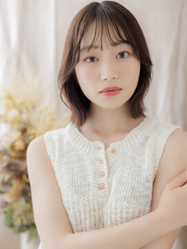 カバーヘア ブリス 志木南口駅前店(COVER HAIR bliss) 顔回りレイヤーカット小顔くびれミディアムc7志木20代30代40代