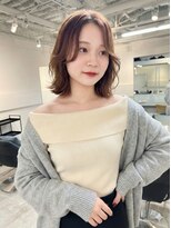 フォト 新宿三丁目(foto) 大人ガーリー/似合わせカット/ミディアムレイヤーカット/新宿