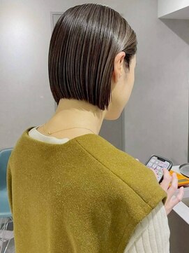 エイチエムヘアーホーム 池袋2号店(H M hair home) ブリーチなし/髪質改善/イメチェン/ダークブラウン/ボブ/池袋
