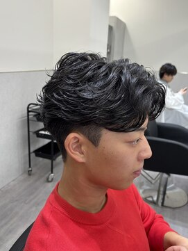 ビカムメンズヘアー 栄店(become men's hair) 名古屋/栄/フェザーパーマ/ニュアンスパーマ/ラルフカール