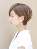 ひし形ショートボブ/ショートヘア/30代/40代/50代/60代/表参道
