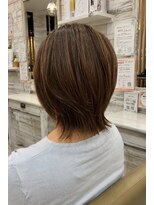 フゥカ 売市店(fuka)&nbsp;青森 八戸 ウルフ×柔らかブラウン 30代 40代