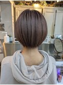 丸みショート