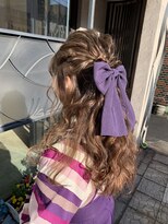 モップアップ(Mop up)&nbsp;ハーフアップ♪