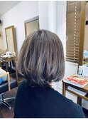 白髪を染めすぎない、ナチュラルカラー