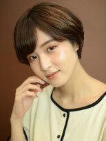 ベック ヘアサロン(BEKKU hair salon) 大人可愛いひし形ショートボブ☆アッシュベージュ
