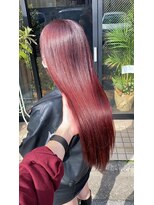 ファンド 千葉(fand)&nbsp;グレージュカラーデザインカラーシルキーベージュマッシュパーマ