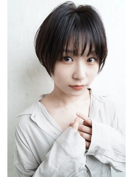 グランアージュ 錦糸町(grandage) 小顔マッシュショート×黒髪アッシュ【グランアージュ錦糸町】
