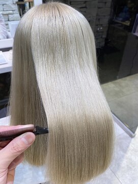 コルソ バイ ケーツー(CORSO by k-two) ハイトーンカラー*髪質改善トリートメント*酸性ストレート*美髪