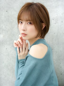 エインアンリー 表参道(AIN.ANLY.) 前髪あり大人ショートボブ20代30代40代【AIN.表参道】川原大地