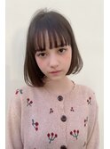 10代20代30代40代 デジタルパーマでワンカールボブ　藤沢