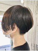 グラデーションボブ+刈り上げ