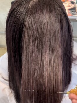 ティータ(teeta)の写真/【武蔵小杉】teetaの髪質改善☆酸性ストレートでまっすぐすぎない今どきなナチュラルストレートヘアに◎