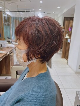 アッシュ 菊名店(Ash) ショ－トボブｘパーマ