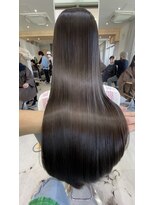 ジーナ 福岡天神(Zina)&nbsp;Moka Grayge × Premium髪質改善トリートメント【中村一樹】