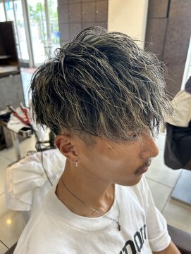 フォルテ 草薙店 【FORTE草薙　稲葉】メンズメッシュキャップハイライト