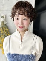 シック(sick)&nbsp;マッシュショートパーマ【福岡 デジタルパーマ 髪質改善】