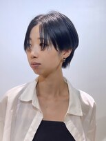 くびれヘア/アプリコットオレンジ/ハイライトカラー/レイヤー