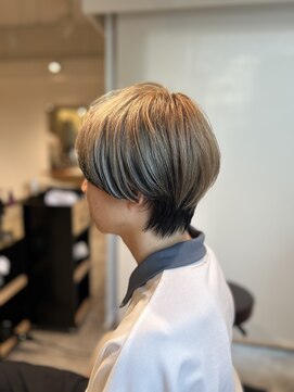 ソイクフ 四条大宮店(SOY-KUFU) 【soy-kufu】MEN'S HAIRアッシュブラックカルマパーマ