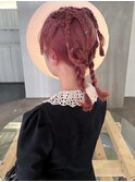 ピンクヘアー/アレンジ/ハイトーン