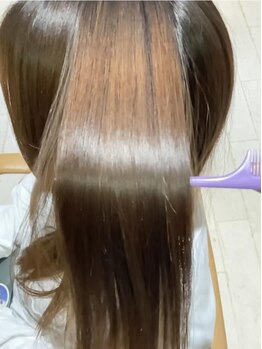 ヘアデザイン シュシュ(HAIRDESIGN Chou Chou produce by ORANGE)の写真/酸性ストレート取扱い/丁寧なカウンセリングと豊富な知識&経験で話題の"髪質改善"を実現します♪