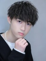 プルーブトウキョウ 渋谷(PROVE TOKYO)&nbsp;ツイストスパイラルパーマラウンドマッシュ刈り上げツーブロック