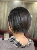 20代30代大人可愛い★小顔ボブ丸みショートウルフカット