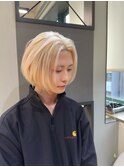 Y _ハイトーン/ベージュ/ミルクティー/中性ウルフ/ホワイト