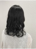 ウェーブパーマ＊ミディアムスタイル