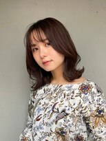 エクラート ミリア 船橋(ECLART milia)&nbsp;柔らかウェーブのトレンドミディアム｜エフォートレスな仕上がり