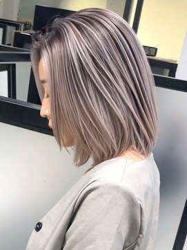 シオン(shion) 似合わせカットマロンベージュメルティカラー_ba469691