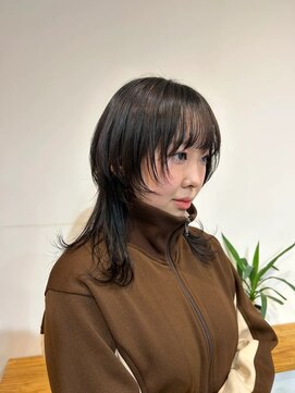 オアズヘアービィグラッド(ORe'S HAIR BE GLaD) ウルフ【新潟/レイヤー/顔まわりカット】