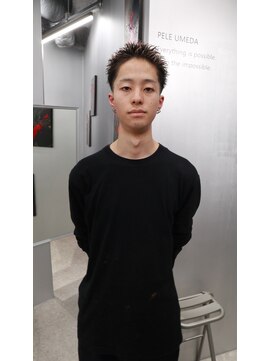 メンズペレ 渋谷(MEN'S PELE) ニュアンスパーマ/韓国マッシュ/スパイキーショート/渋谷