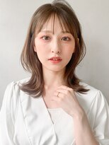 イメチェンナチュラルカール美髪愛され小顔カット#240f0330