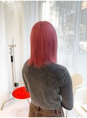 10代20代ブリーチハイトーンピンクカラー