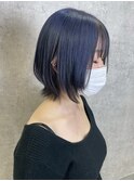 ブルージュ/グレージュ/ショートウルフ/マッシュショート