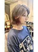 大人綺麗な小顔襟足スッキリショートボブ　30代40代50代