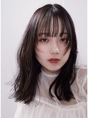 自然な顔周りレイヤースタイル*レイヤーカット*顔周りレイヤー