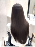 髪質改善トリートメント　ショコラブラウン
