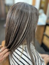 ヘアーアンドメイク アネラガーデン(HAIR&MAKE Anela garden)&nbsp;ミルクティーグレージュハイライト