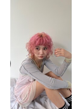 ステップボーンカットオオサカ(STEP BONE CUT OSAKA Via TICK-TOCK) 【ステップボーンカット】カーリーヘア