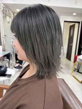 ハイバレーヘアーメゾン(HIGH VALLEY HAIRMAISON) グリーンオリーブベージュ岡山南中央町