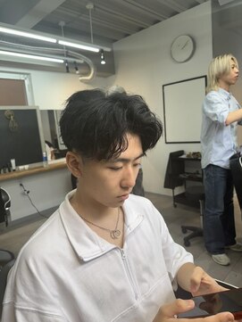 ヴィ 大宮(Vii) 大宮/カット/短髪/毛流れ/センターパート