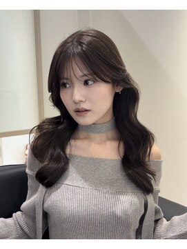 シーム 天神大名店(SEAM) 小顔に見えるくびれレイヤースタイル