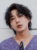 フィフス 天神大名(fifth)&nbsp;天神大名シャドウパーマメンズパーマセンターパート30代