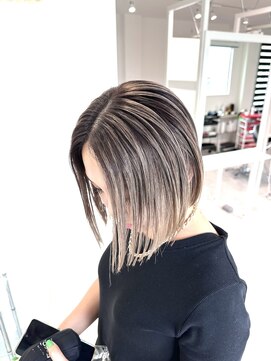 イロアイ(iro I) 白髪ぼかしデザインカラー