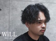 men's salon WiLL 阪急茨木【ウィル】の雰囲気(ツイストスパイラルパーマ)