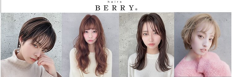 ヘアーズ ベリー 新金岡店(hairs BERRY)のサロンヘッダー