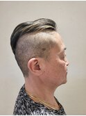 40代50代60代×モヒカン×ハイライト
